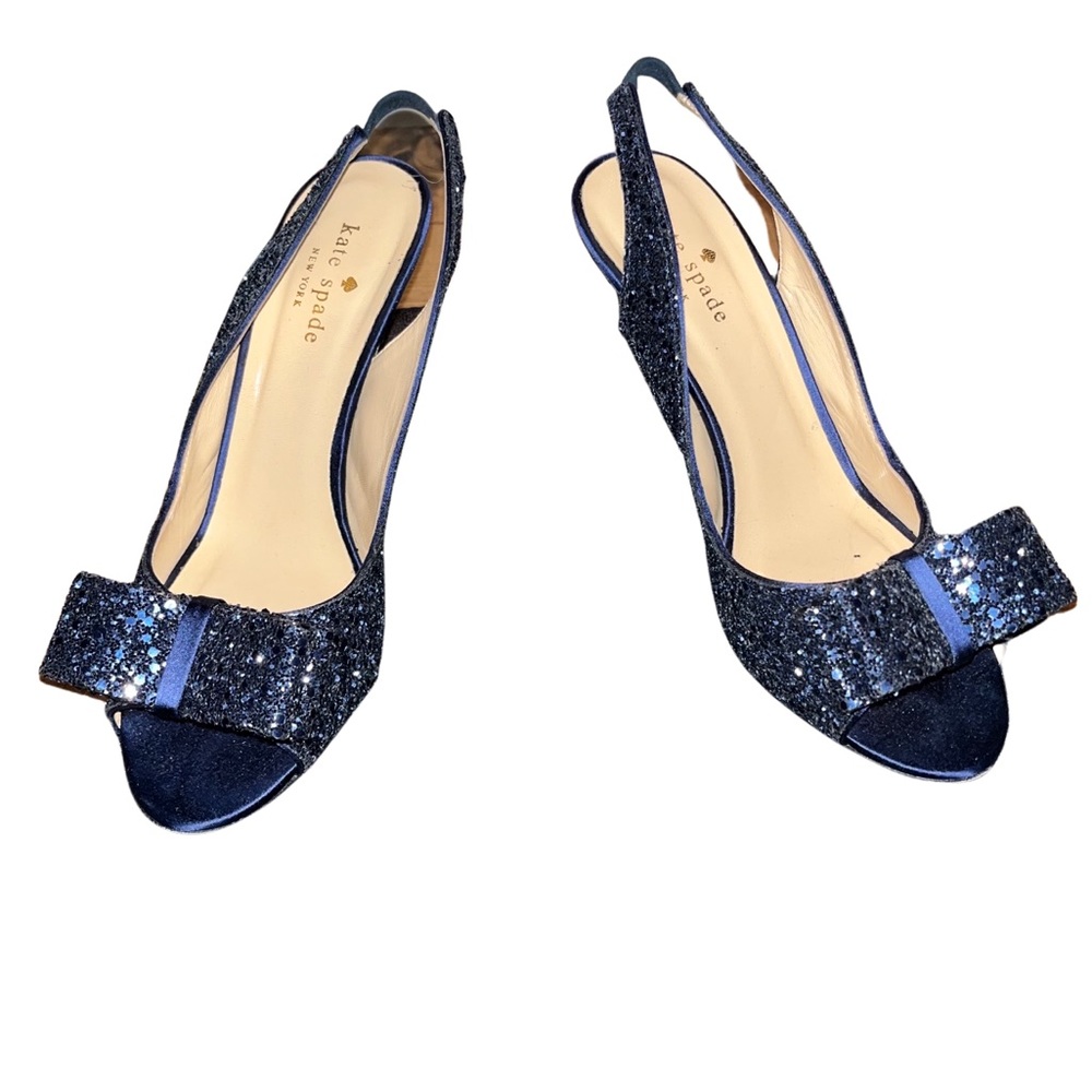 Kate spade glitter heels